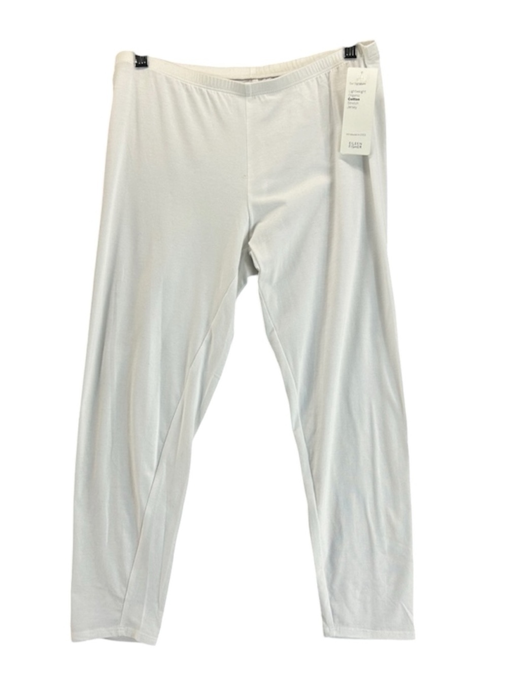 Eileen Fisher White Cropped Leggings Size XL